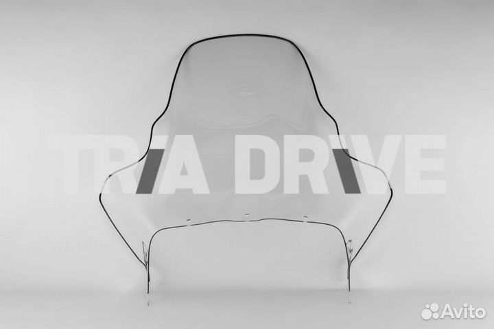 Стекло ветровое для снегохода Stels(71см, 3мм)