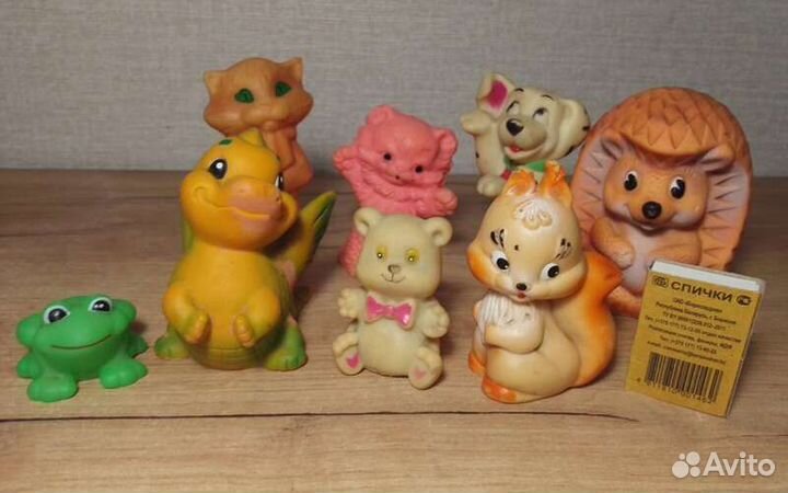 Резиновые игрушки СССР