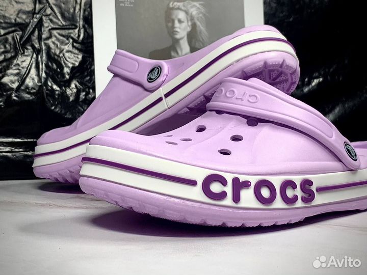 Crocs сабо фиолетовый 36-37 размер