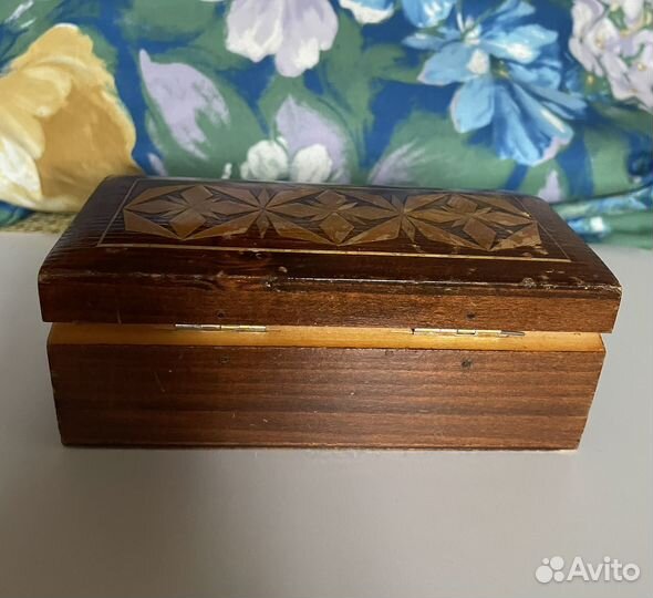 Шкатулка деревянная СССР