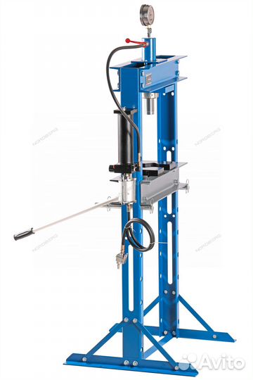 Гидравлический пресс, 20 т, ручной и пневмопривод