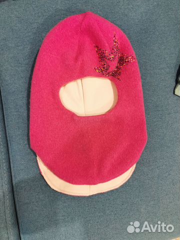 Шапка шлем для девочки
