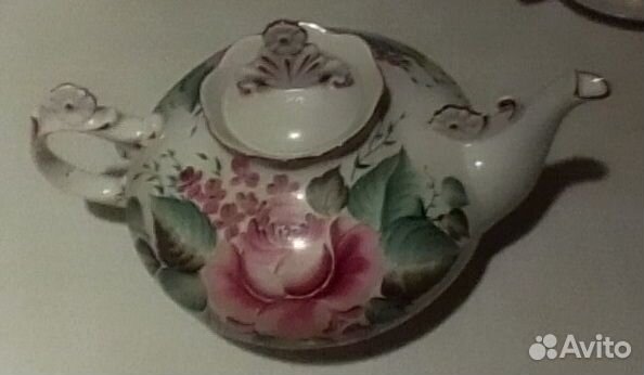 Чайник доливной фарфоровый СССР