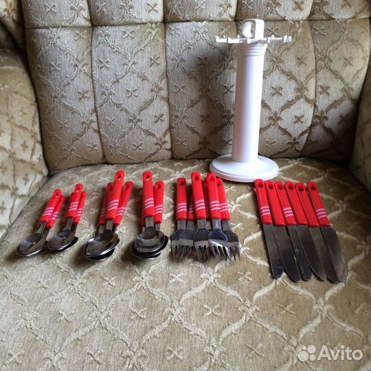 Набор столовых приборов 6 персон ножи ложки вилки