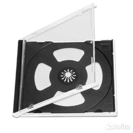 Коробка для CD дисков jewel 1CD и 2CD