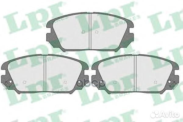 05P1599 Колодки тормозные hyundai sonata V(NF)