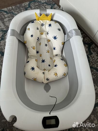 Ванночка для купания складная с матрасиком