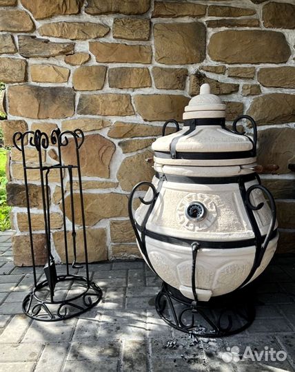 Тандыр Алладин с термометром