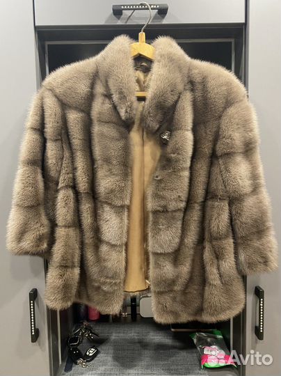 Шуба норковая автоледи