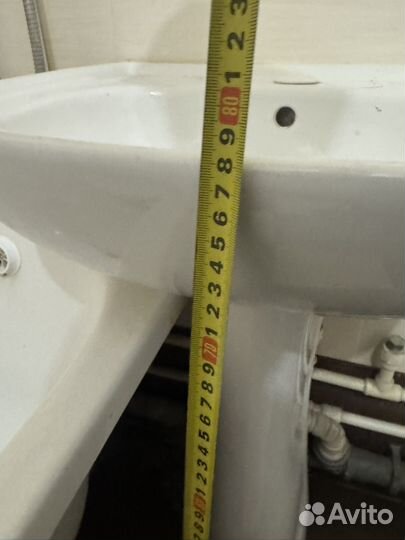 Раковина в ванную с пьедесталом