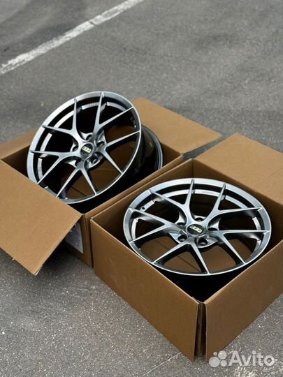 Диски r17 5x108 BBS CI-R черный глянец