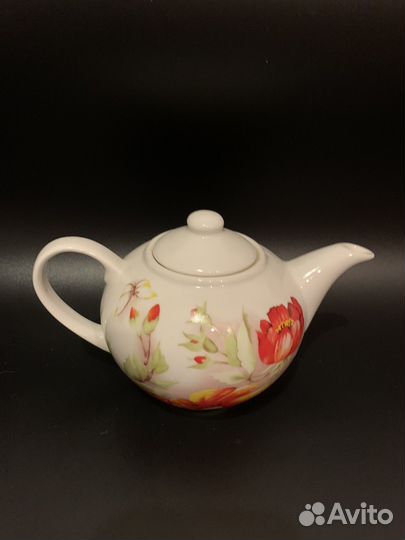 Заварочный чайник стекло, форфор