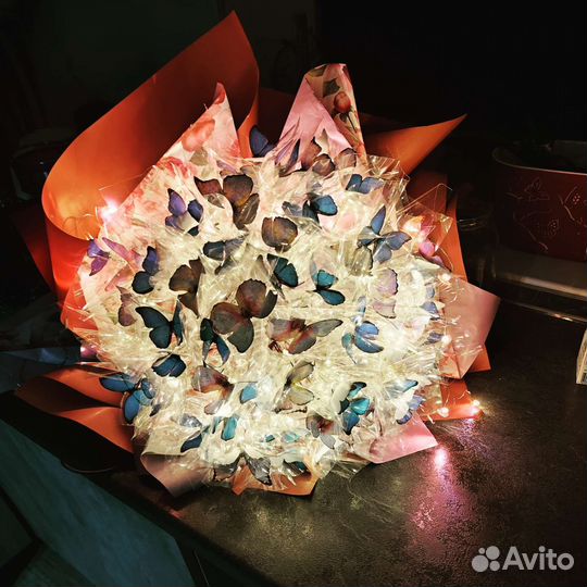 Букет из бабочек