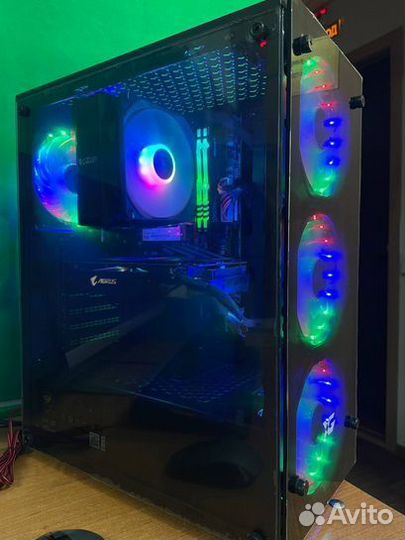 Корпус для пк XG Dark Shadow с закаленным стеклом