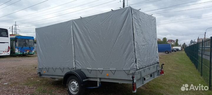 Прицеп Трейлер(4.1х1.9м) с тентом