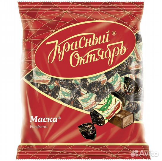 Конфеты шоколадные Маска Красный Октябр 250г