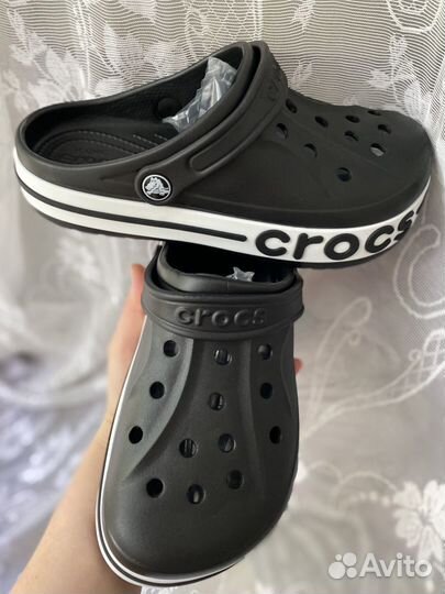 Crocs черный и серый