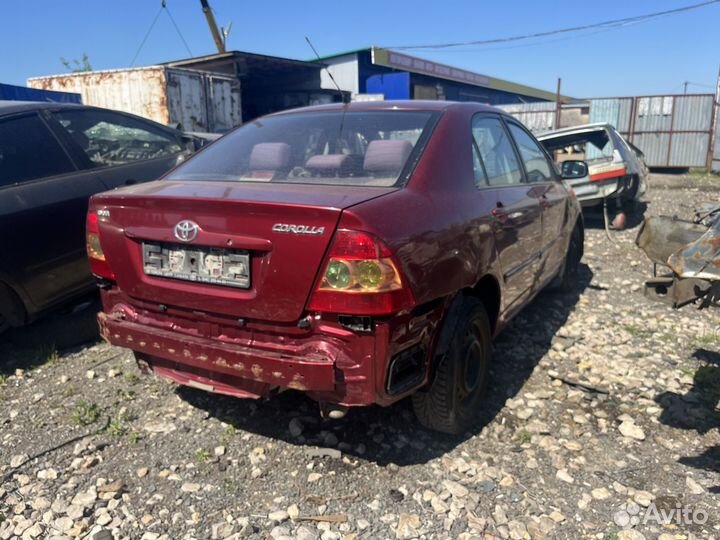 Toyota corolla 120 в разбор