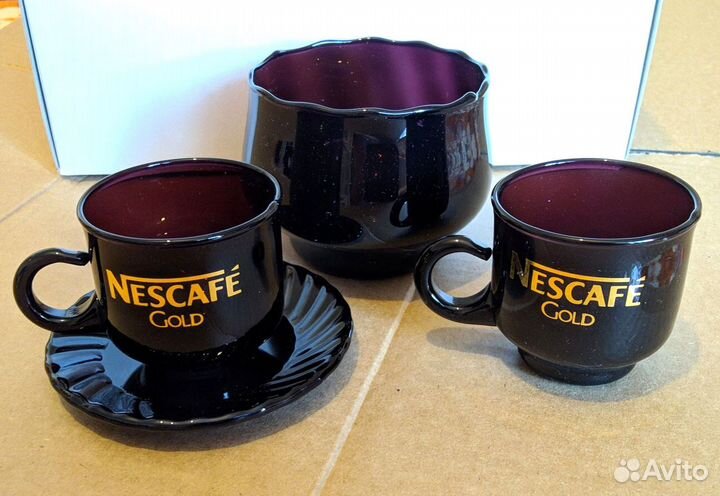 Кофейный сервиз Nescafe, 6 персон, 13 предметов
