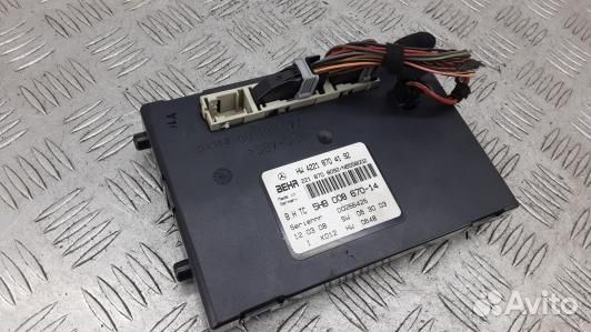 Блок управления печки и климат-контроля mercedes b