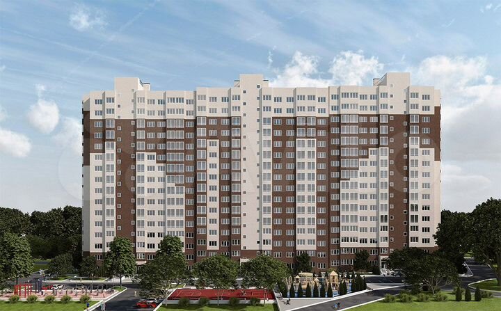 Квартира-студия, 35,9 м², 3/16 эт.