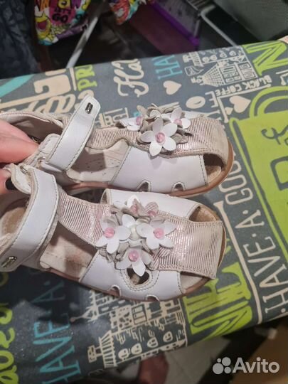 Сандалии в сад