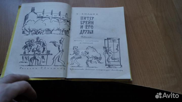 1831,33 Хилдик Э. Питер Брейн и его друзья. пер с