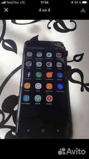 Samsung galaxy s8 plus на запчасти