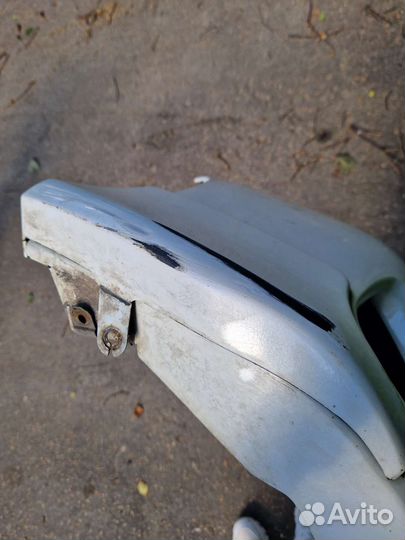 Клыки на передний бампер Toyota mark x