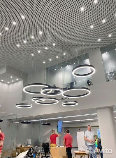Потолочная люстра светодиодная