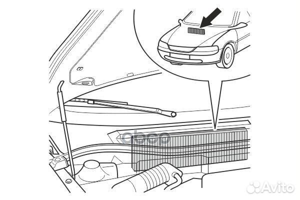 SA1206 Салонный фильтр renaultscenic II SA1206