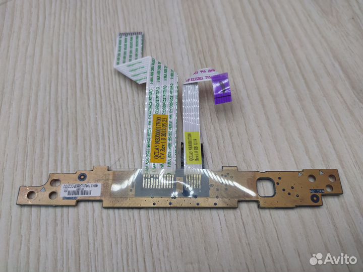 Плата кнопок тачпада Samsung NP350V5C