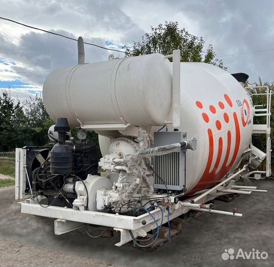 Установка миксера 6, 7 кубов