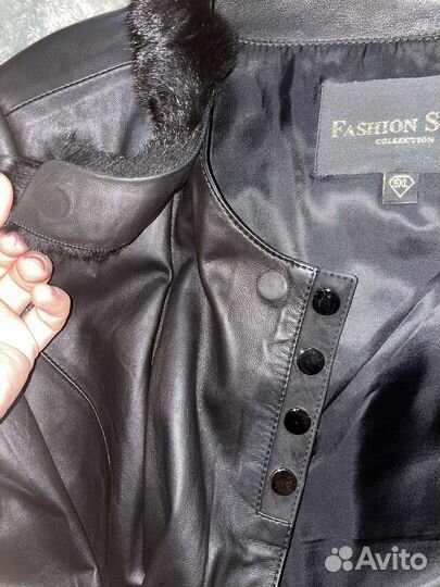Куртка кожаная женская