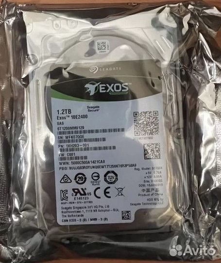Жесткий диск Seagate 1.2Tb SAS 12G ST1200MM0129
