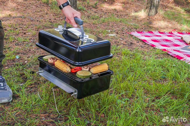 Угольный гриль weber go-anywhere