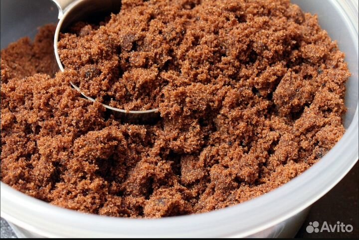 Тростниковый сахар качество Мусковадо темный