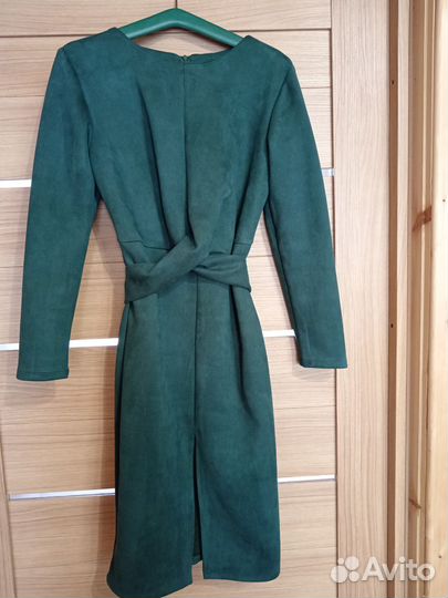 Платье женское велюровое