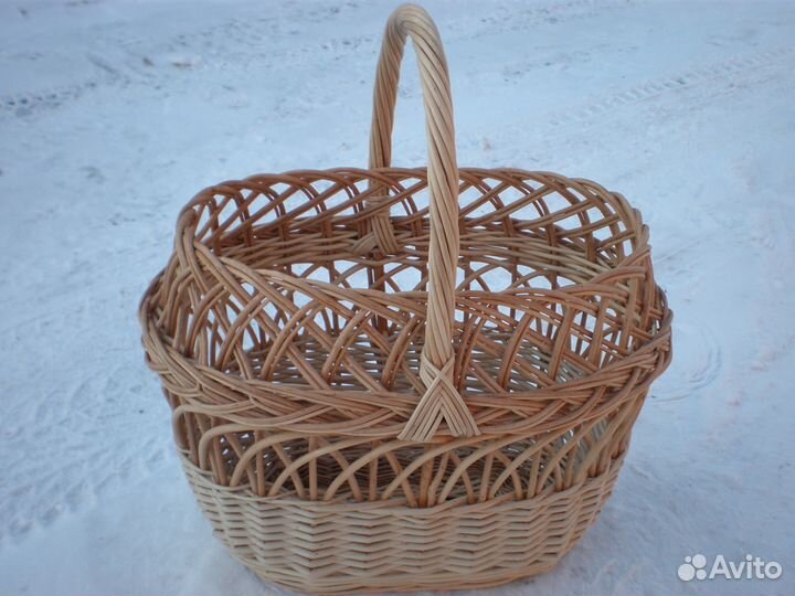 Корзина плетеная
