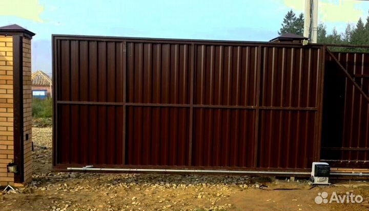 Откатные ворота с гарантией