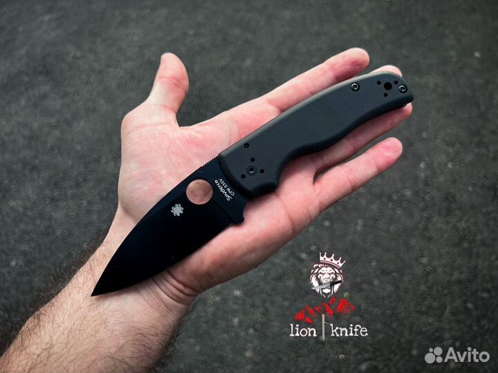 Нож spyderco shaman black