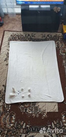 Зайчик плед детский