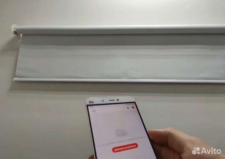 Рулонный электрокарниз