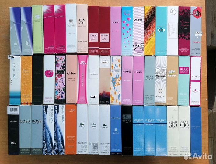 Женская и Мужская парфюмерия 80 ml