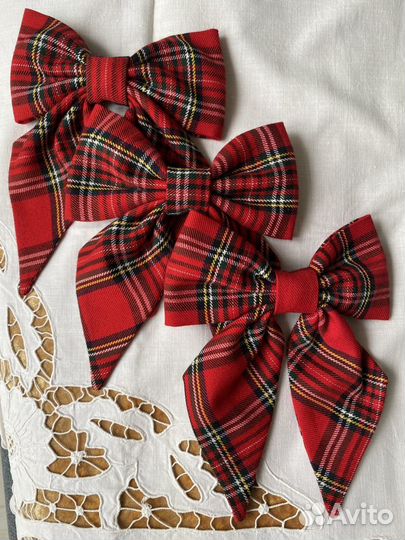 Бант на заколке