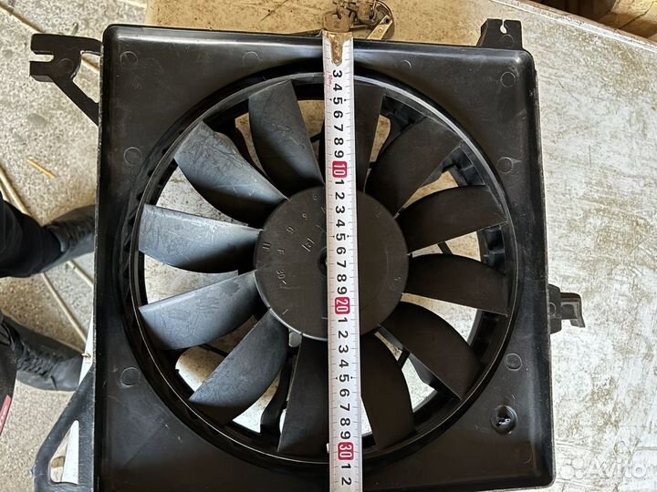 Дифузор в сборе на лада гранта,калина,до 15г.в