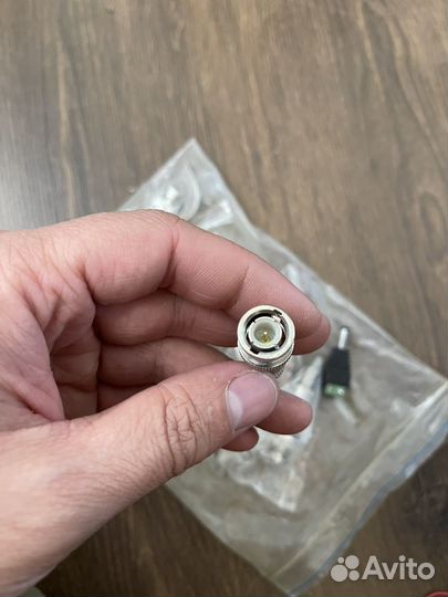 Разъём штекер Fiesta BNC под винт с пружиной