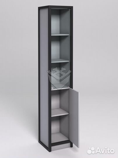 Шкаф офисный в стиле Лофт Westcom 20367W7