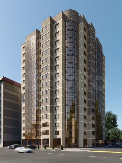 3-к. квартира, 91 м², 2/15 эт.