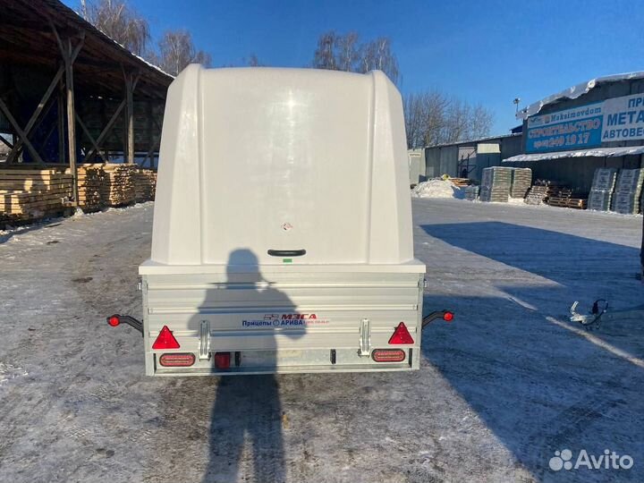 Прицеп с алюминиевым высоким бортом 45 см